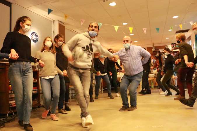 Dabke workshop by Amer